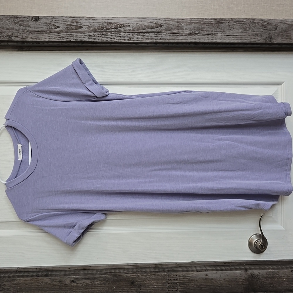 Cherish lavender tshirt dress